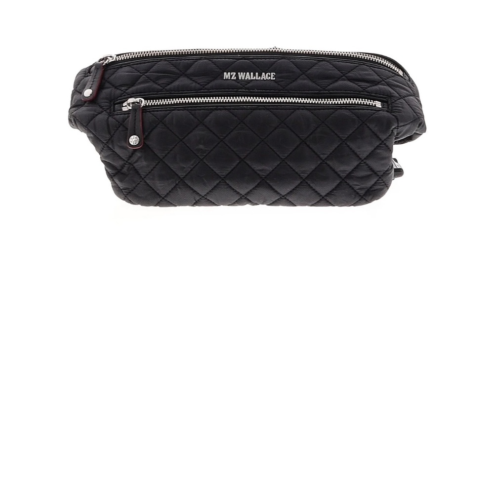 MZ Wallace Quilted Black Waist Bag